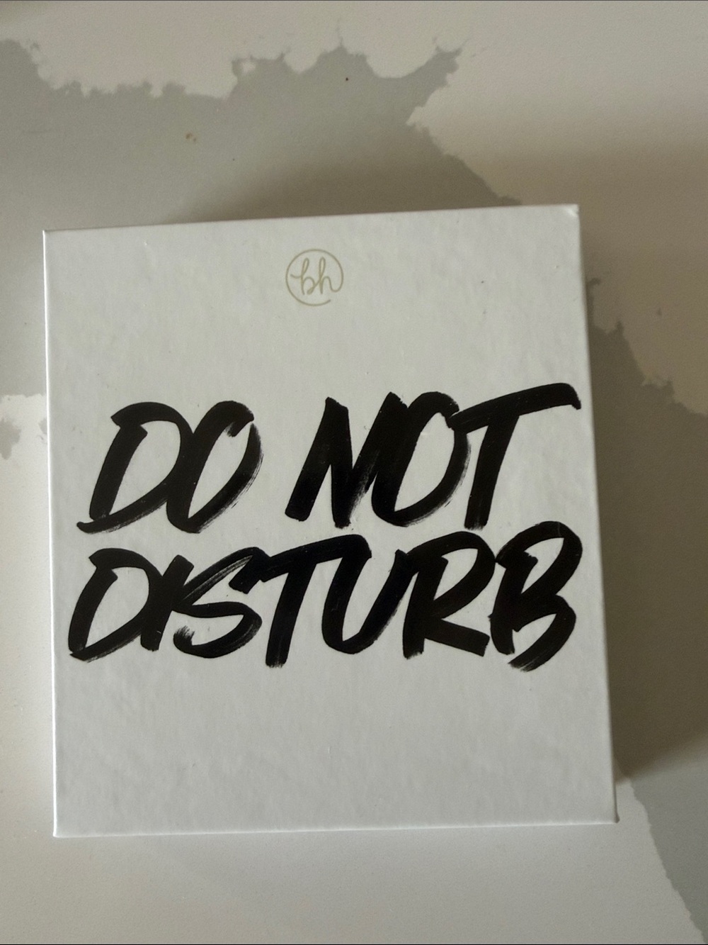 Do Not Disturb eyeshadow pallet